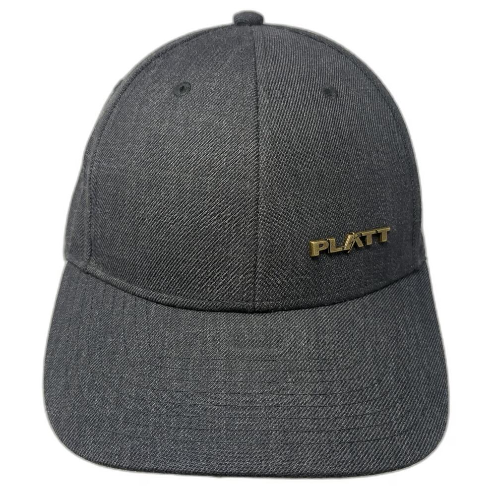 Platt Electrical Supply Gray Baseball Cap One Size Adjustable Metal Logo Hat